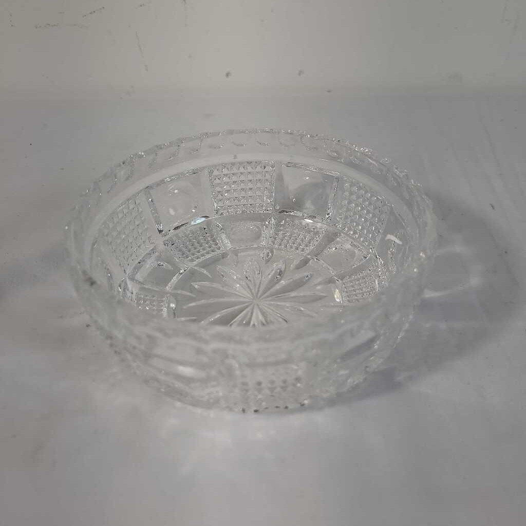 CUT GLASS BOWL