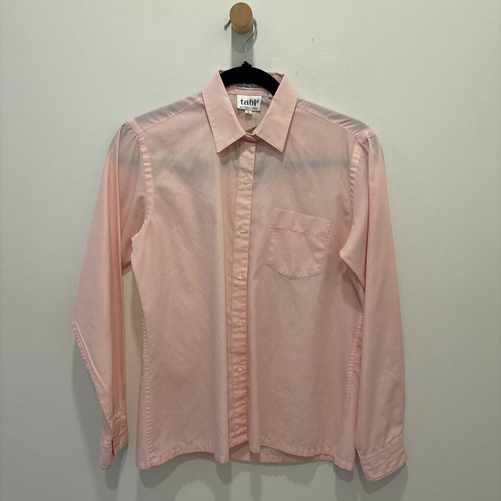 TABI - PINK LONG SLEEVE BUTTON DOWN SHIRT