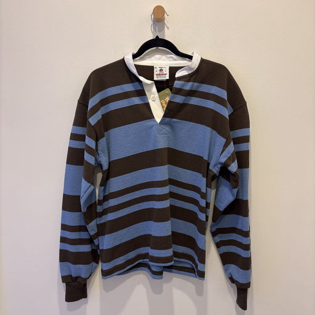 BARBARIAN - STRIPED RUGBY SHIRT