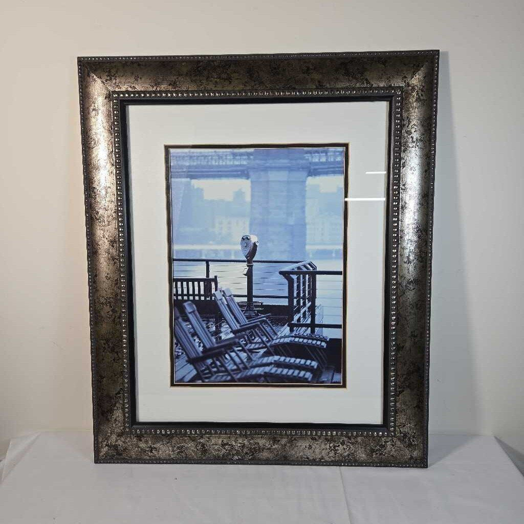 LOOKOUT FRAMED PRINT