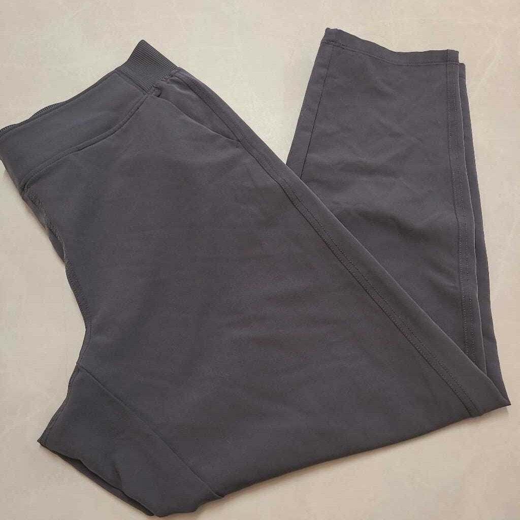 GREY NYLON PULL ON PANTS