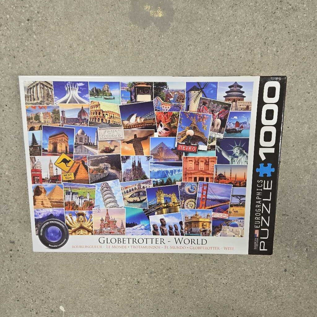 1000 PUZZLE - Globetrotter - World