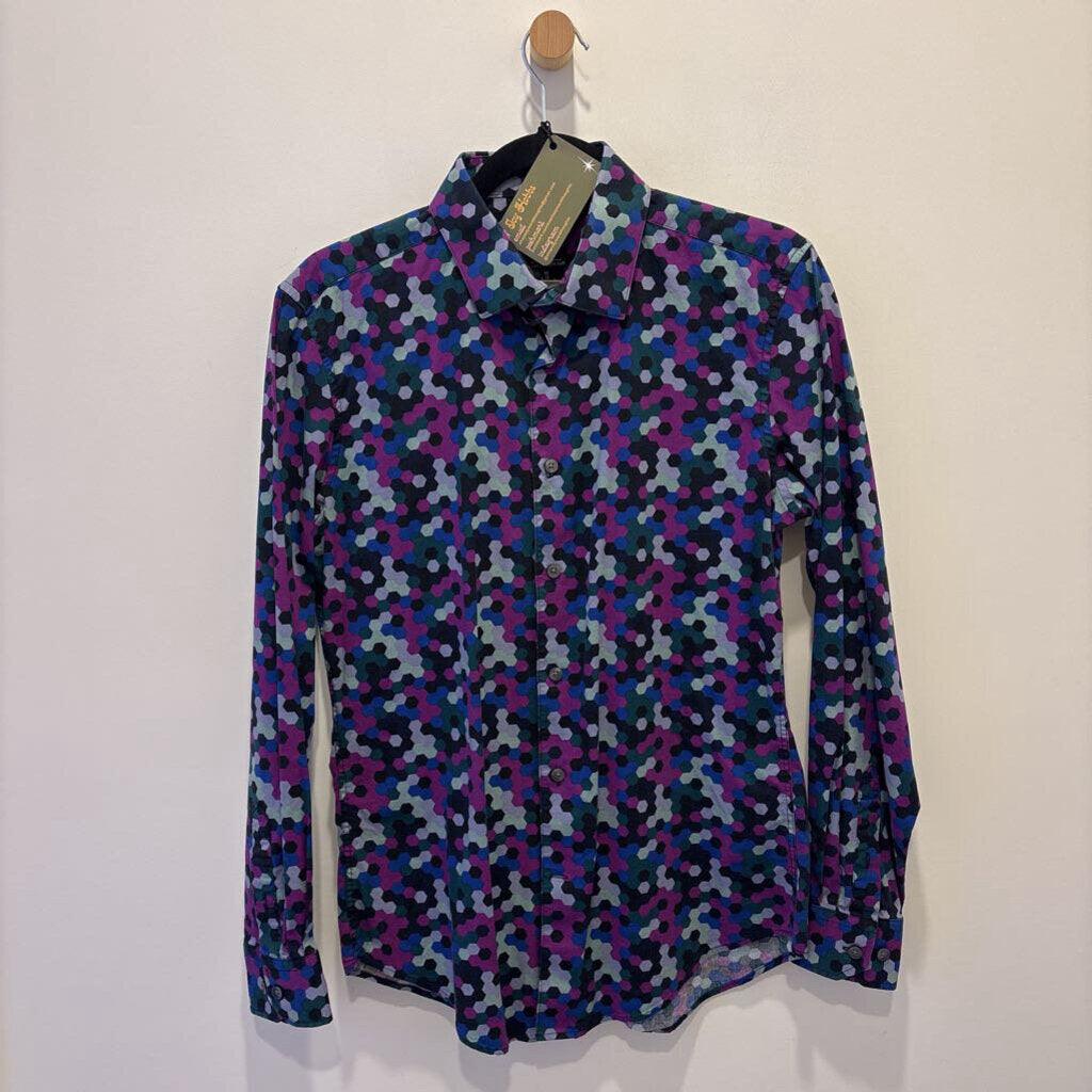 GRAFTON - MEN'S LONG SLEEVE BUTTON UP (SLIM FIT)