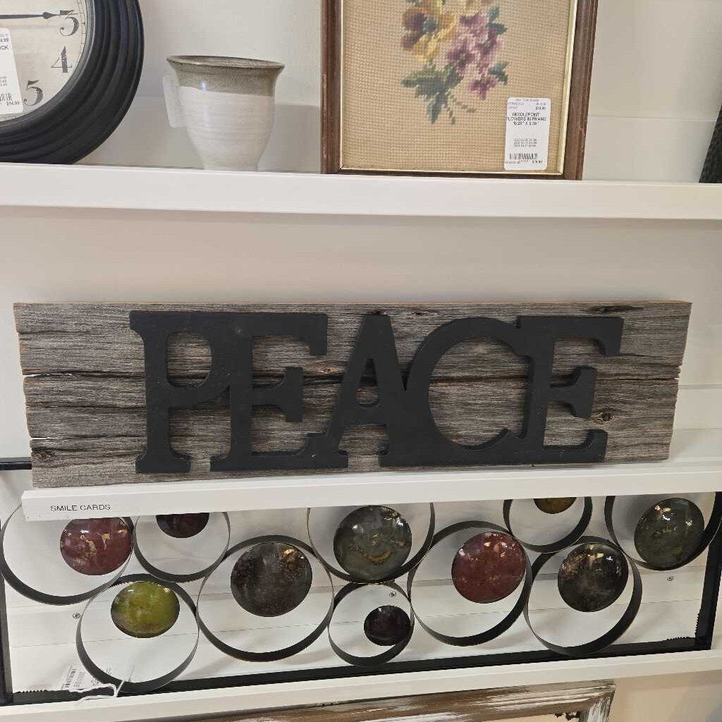 NEWLY MADE WALL ART - PEACE