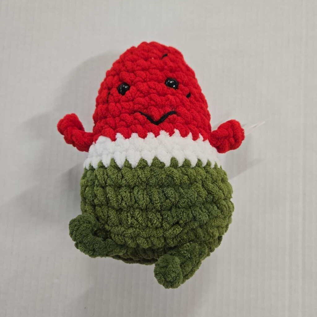 Crochet watermelon plushy