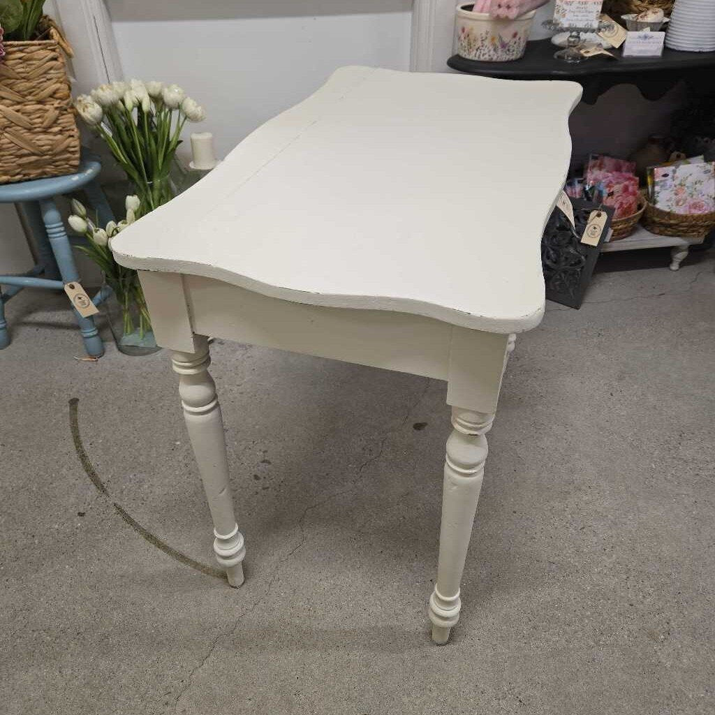 Rustic French Inspired Antique Table/Drawer