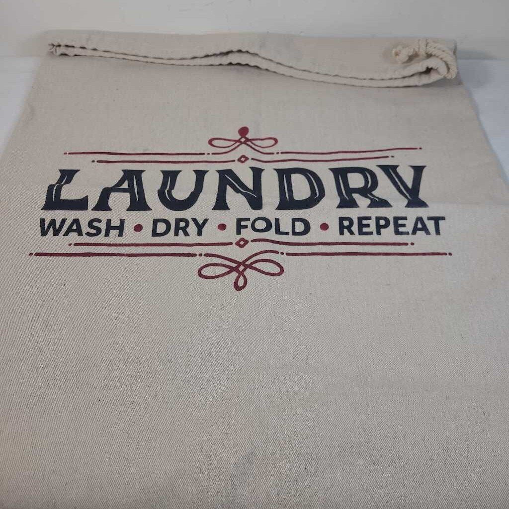 CANVAS LAUNDRY BAG