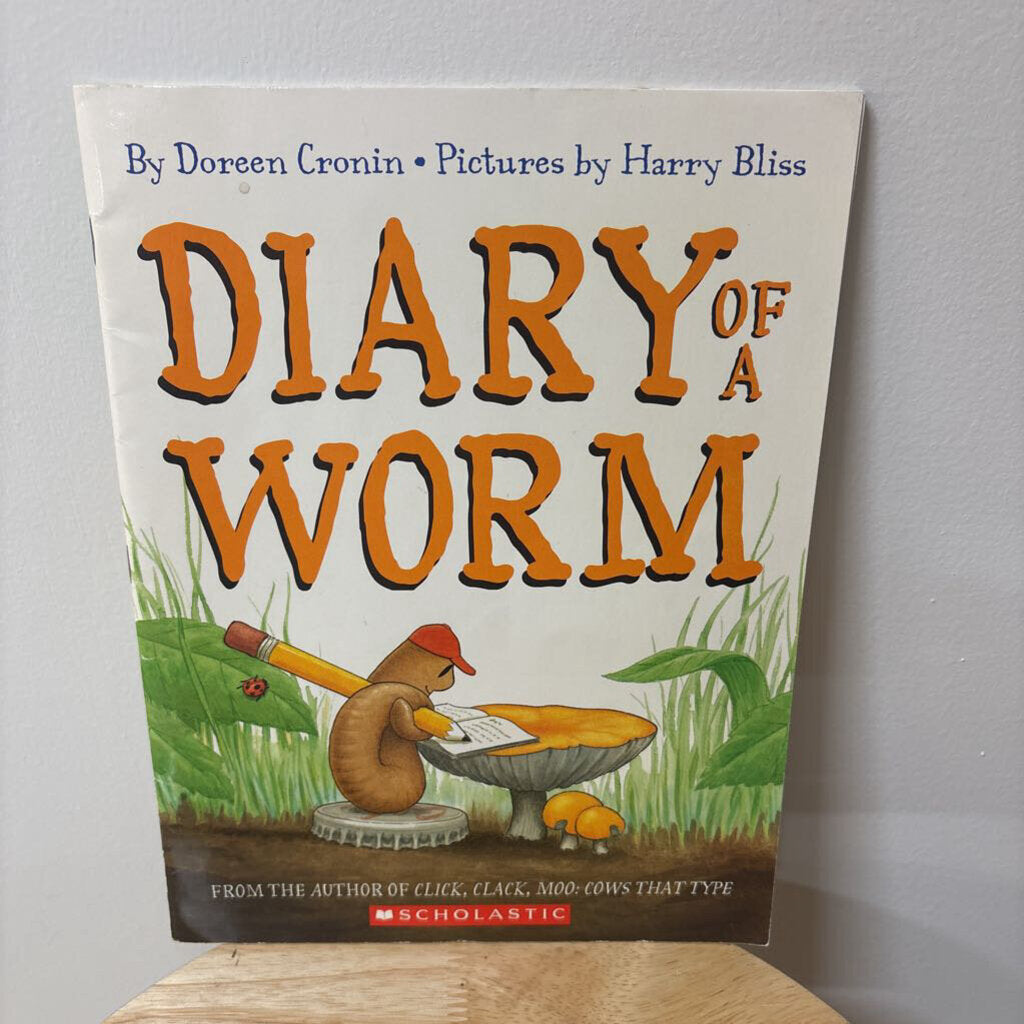 Diary of a Worm Children's Book