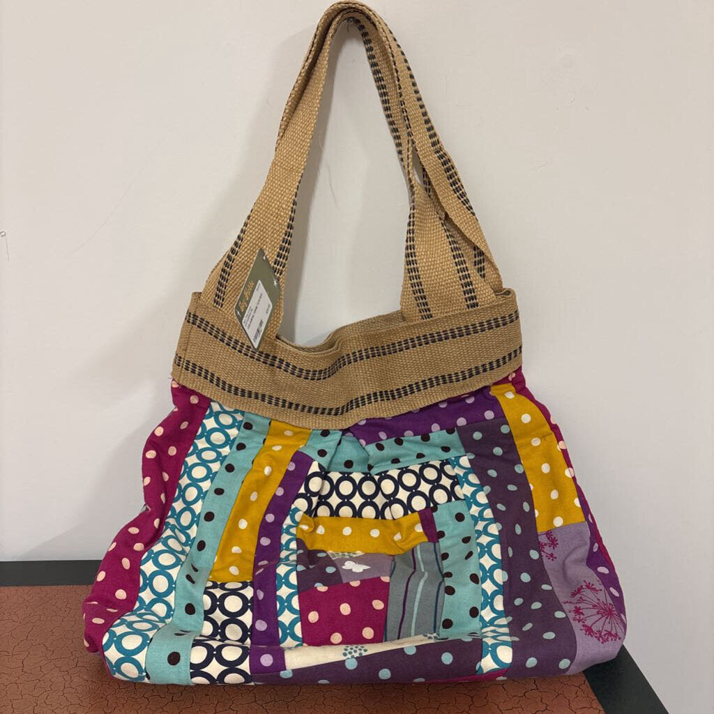 COLOURFUL PURSE TOTE BAG