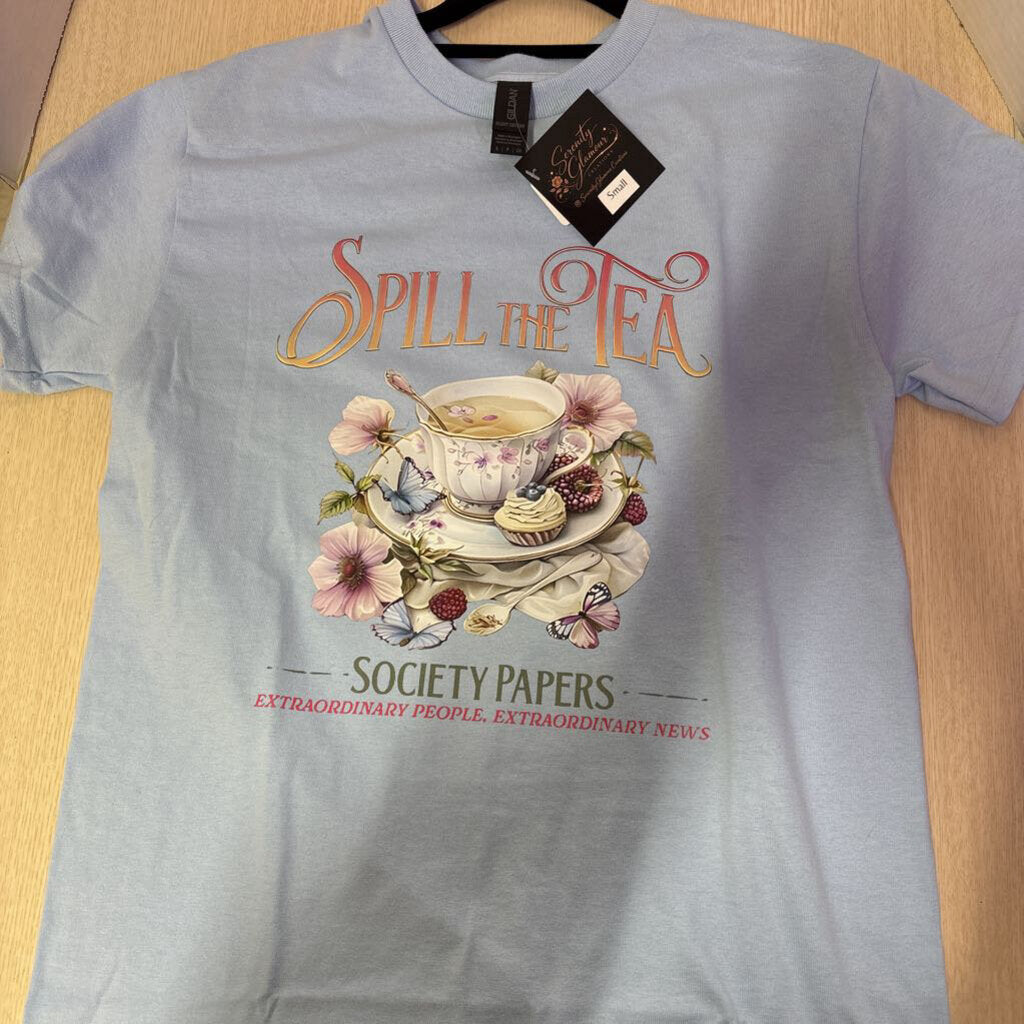 Bridgerton Tshirt - Spill the Tea