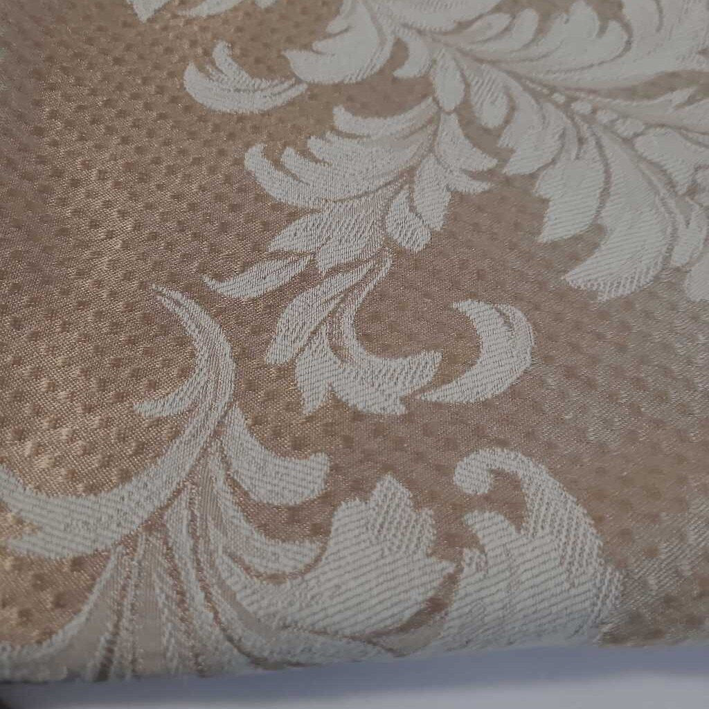 GOLD/ TAUPE TABLECLOTH