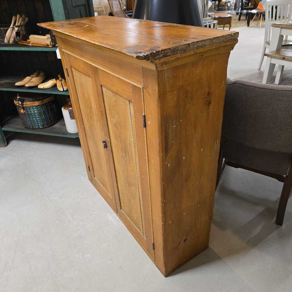 ANTIQUE PINE JELLY CUPBOARD