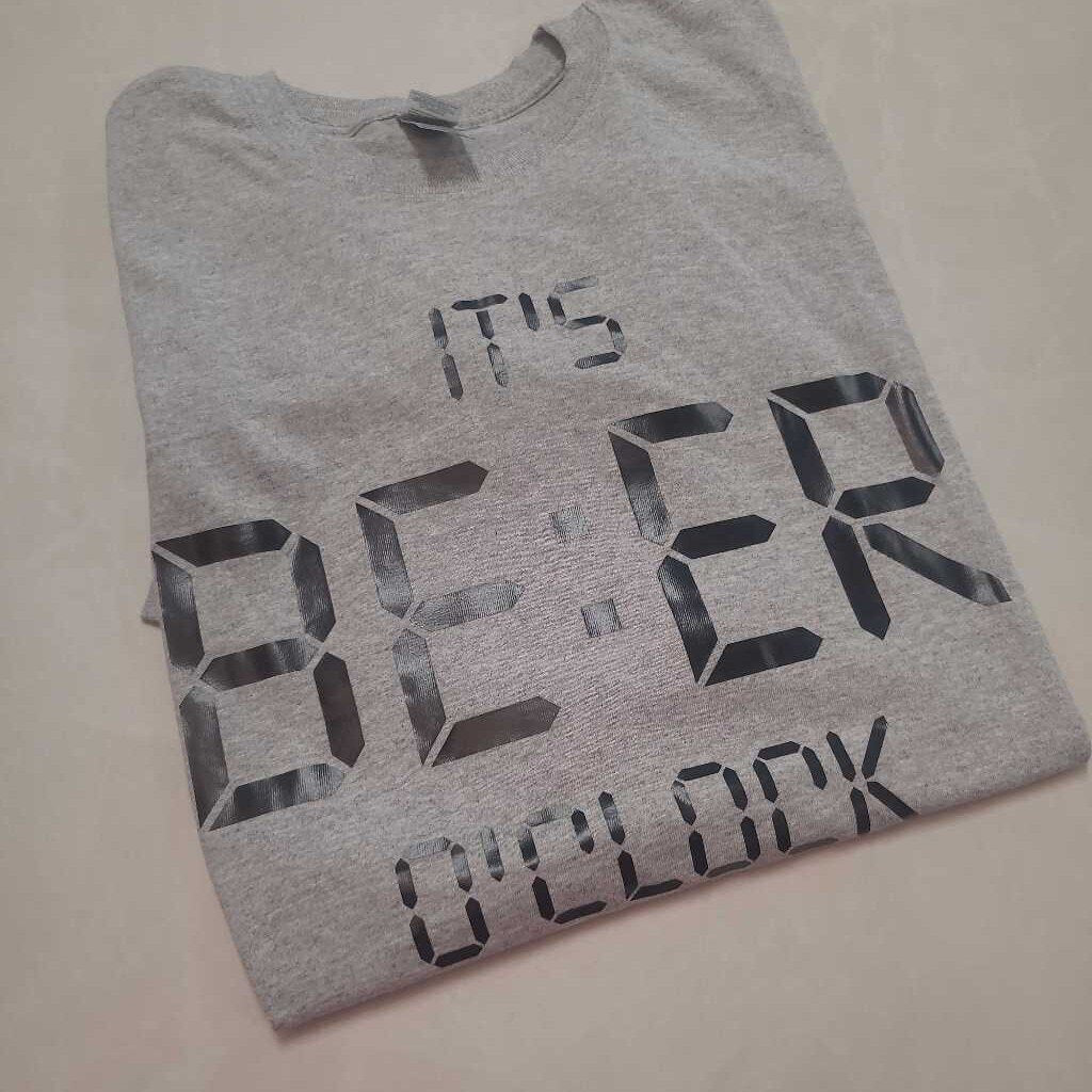 GREY TSHIRT WITH LOGO