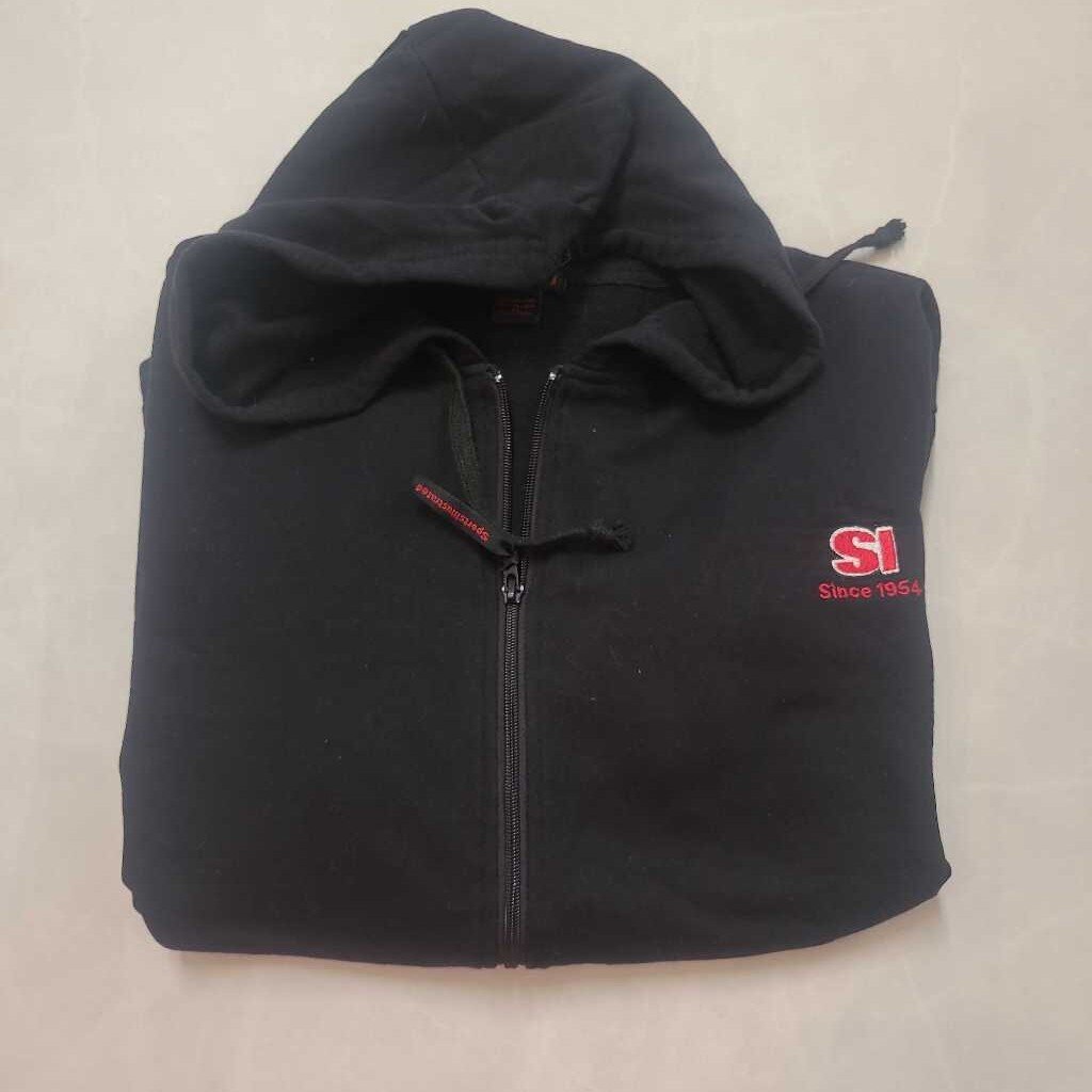 BLACK HOODIE SWEATSHIRT