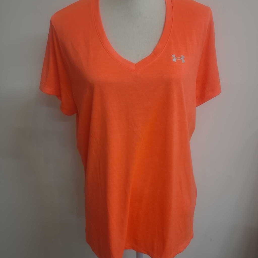 NEON ORANGE ATHLETIC TSHIRT