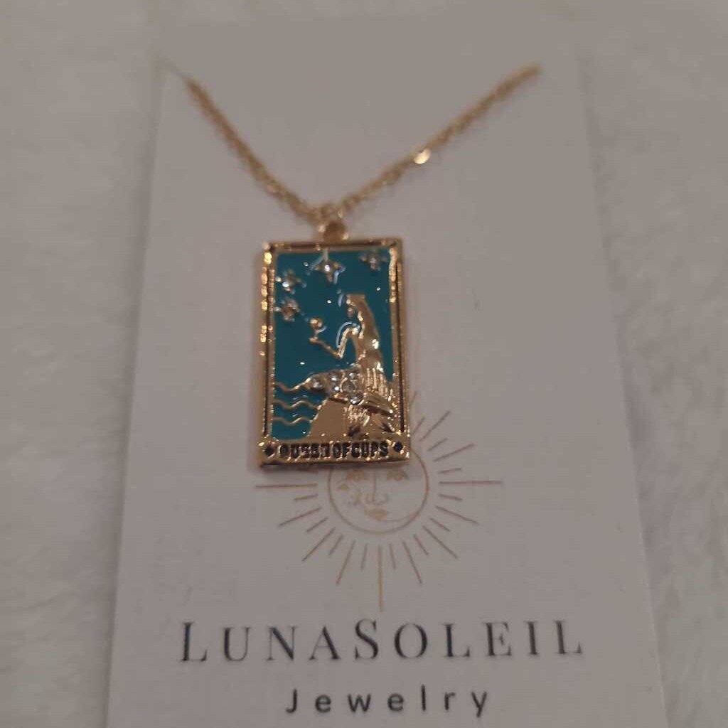 TAROT NECKLACE 18K GOLD/925 PLATED