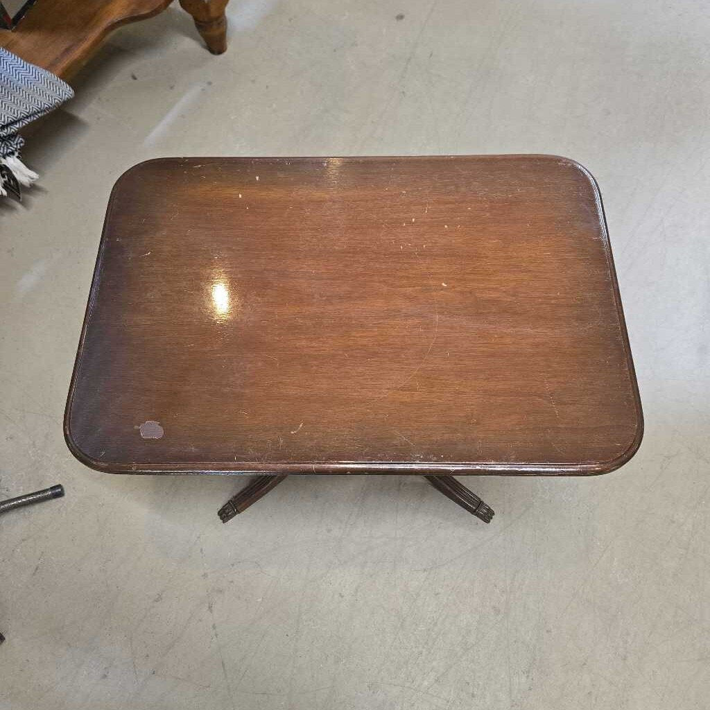 CLAW FOOT COFFEE TABLE