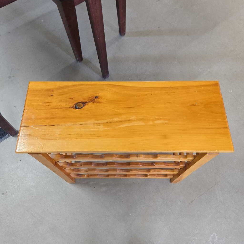 PINE WINE RACK