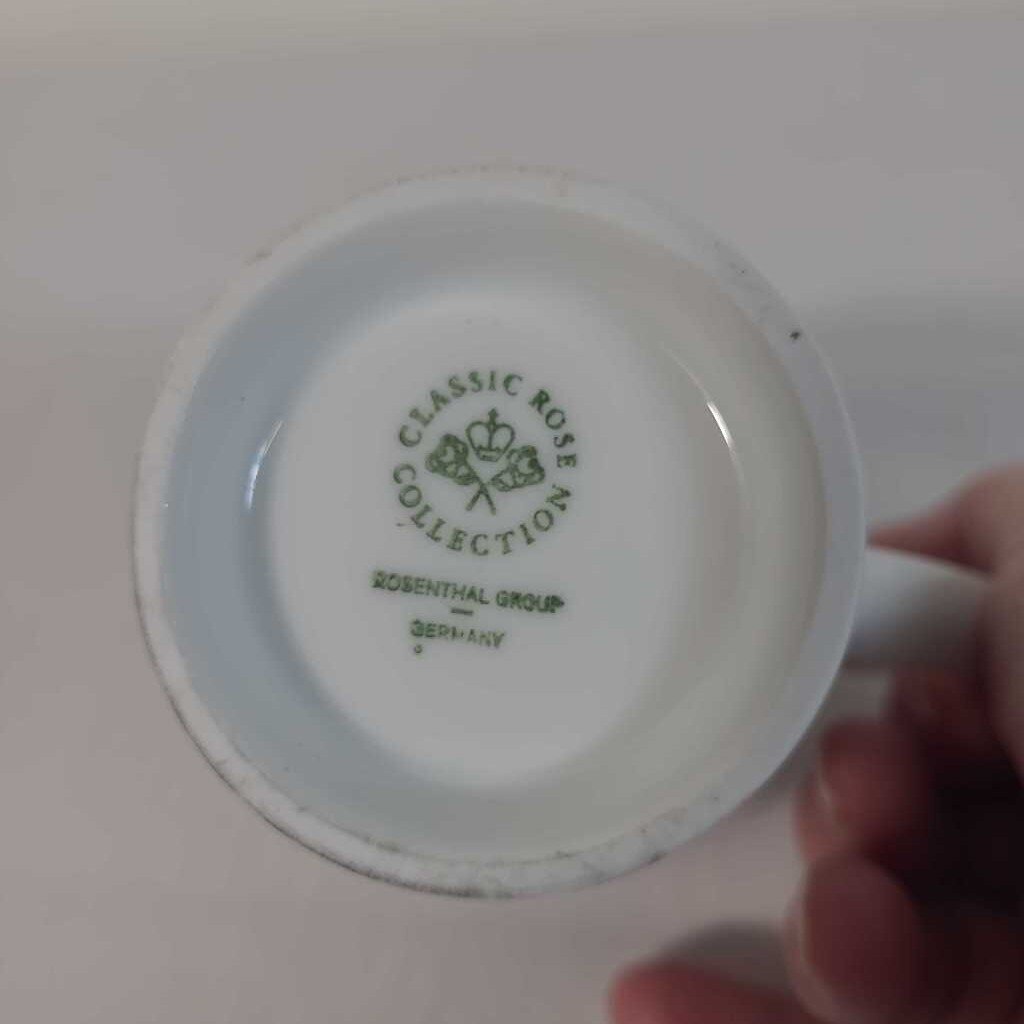 VTG CLASSIC ROSE ROSENTHAL WHITE CREAMER