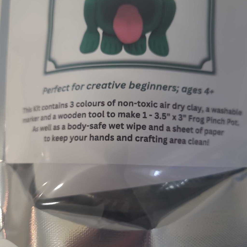 FROG PINCH POT KIT