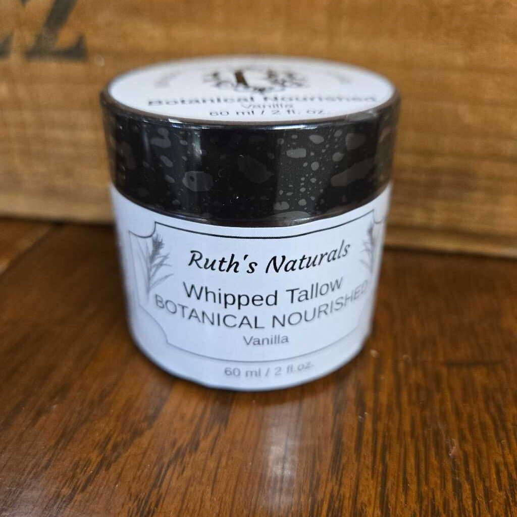 VANILLA - Scented Tallow Skin Moisturizer