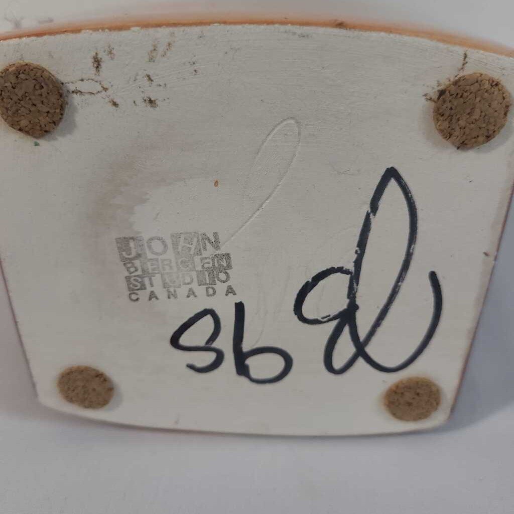 JOHN BERGEN ABSTRACT VASE