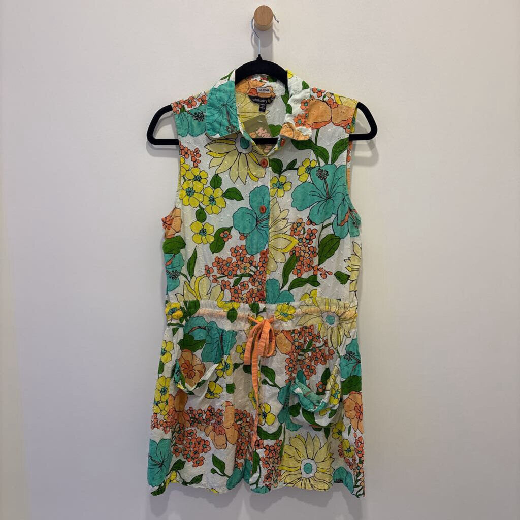 CHAUDRY - FLORAL MINI DRESS