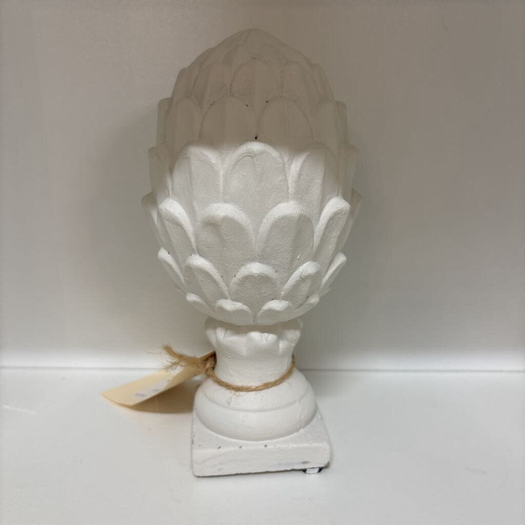 Petite Cement Artichoke Decor