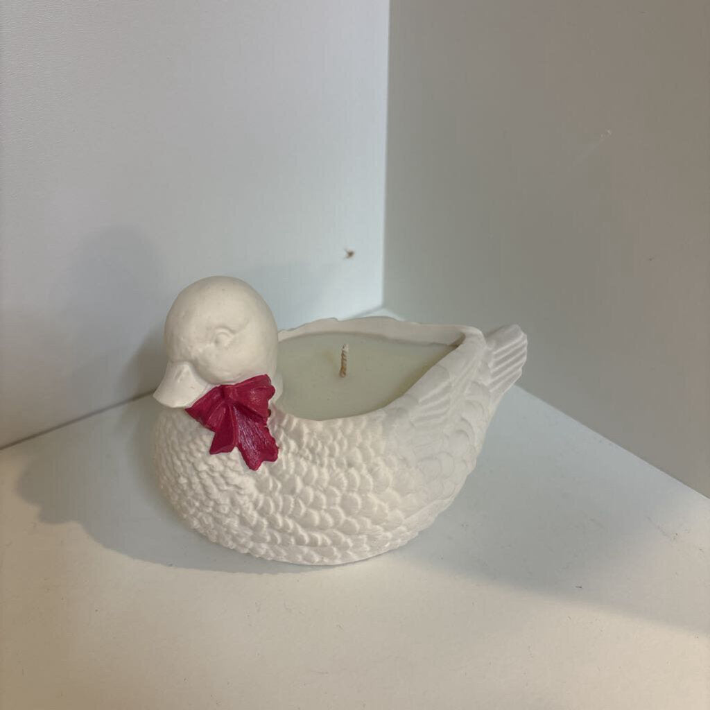 Duck and Bow Soy Candle