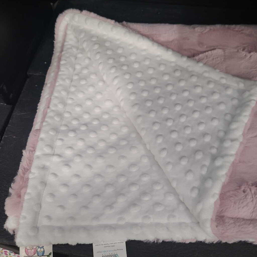 Minky Blanket - Rosewater