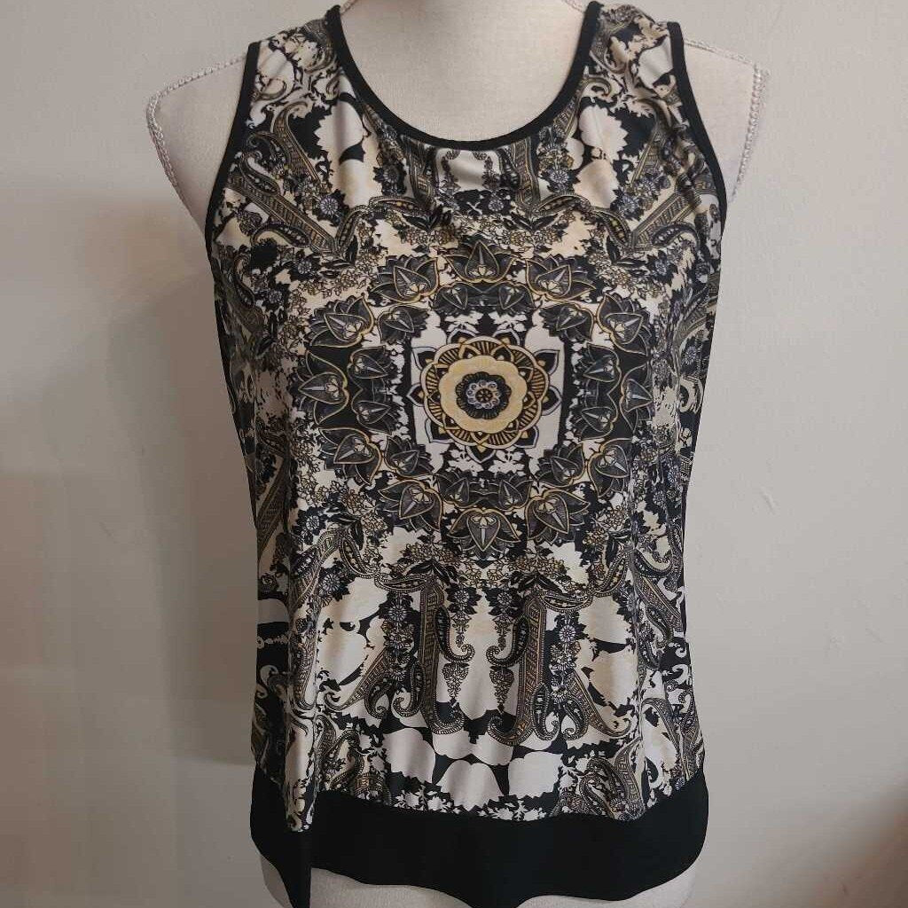 PATTERENED TANK TOP