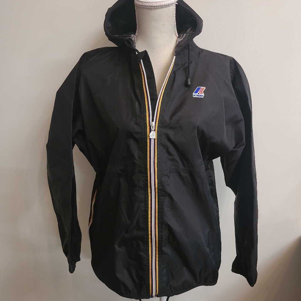 BLACK K-WAY JACKET