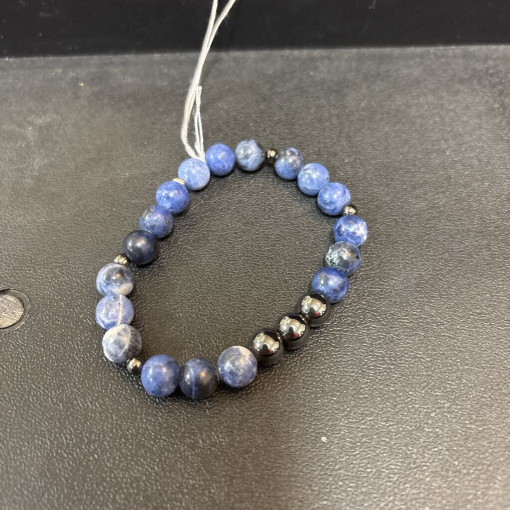 Sodalite with Hematite Focal x3