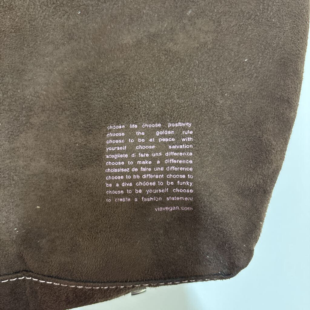 MATT & NAT - BRUSHED SUEDE HANDBAG / CLUTCH