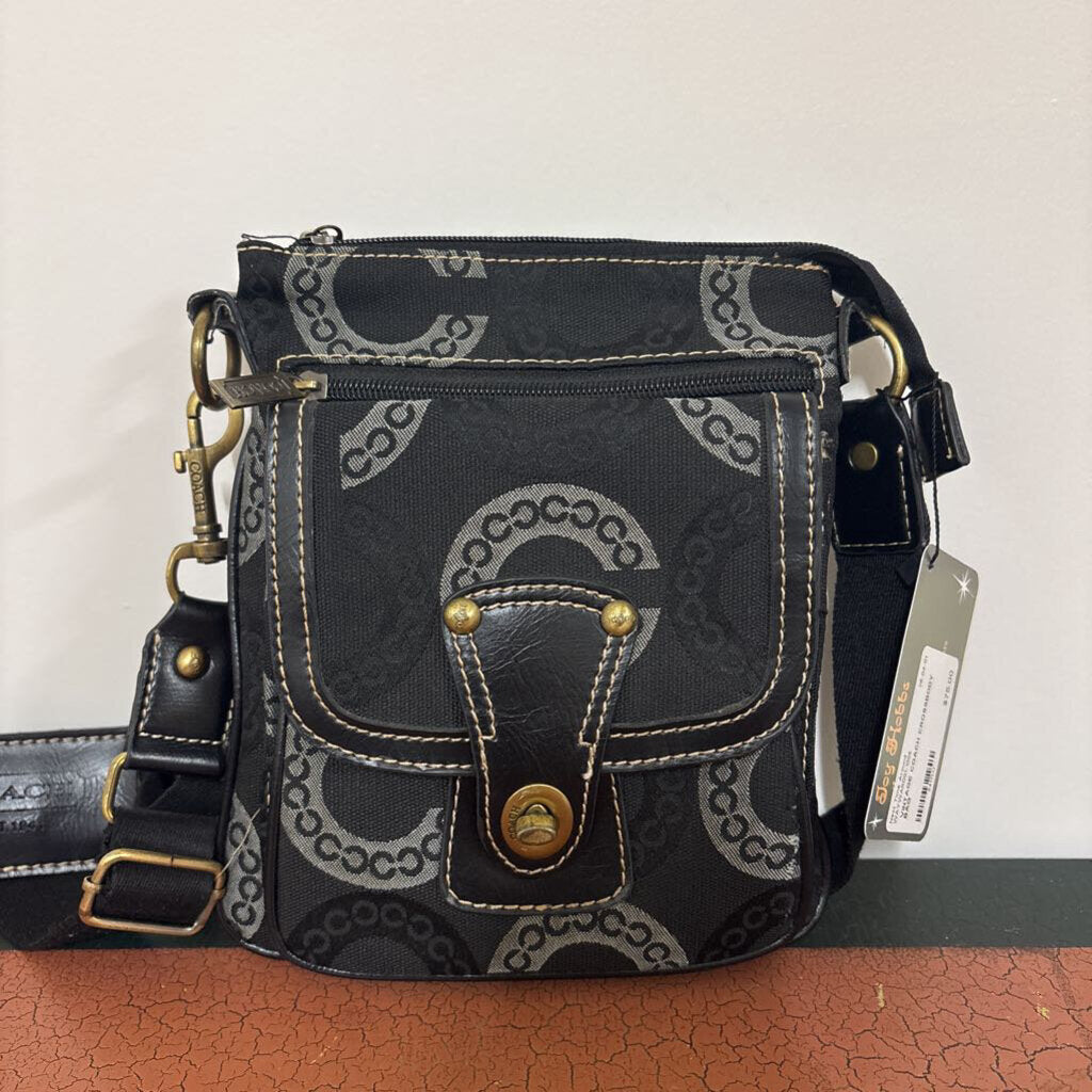 VINTAGE COACH CROSSBODY BAG