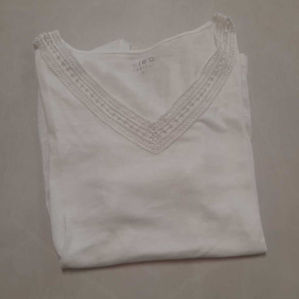 CLEO WHITE T SHIRT