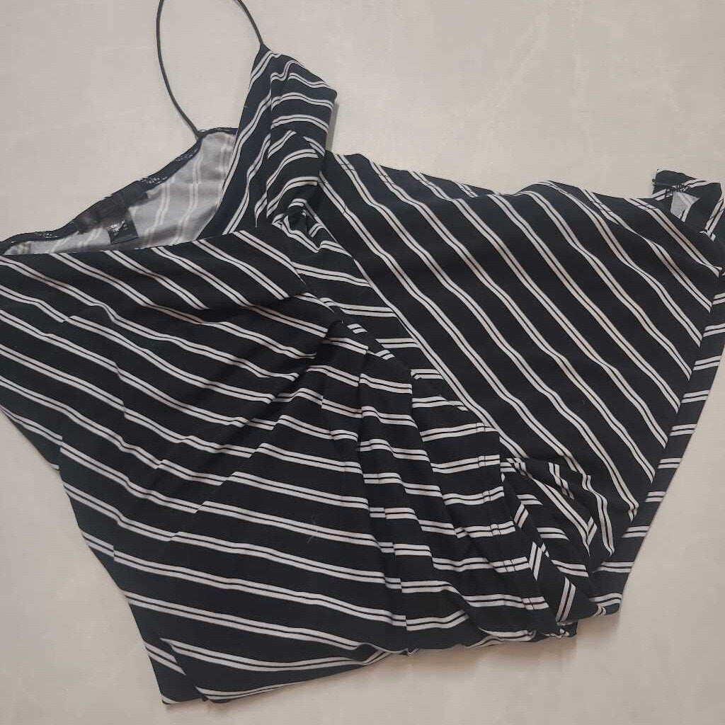 BLK&WHT STRIPE DRESS