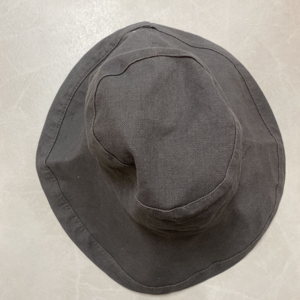 SCALA - GREY CANVAS SUN HAT