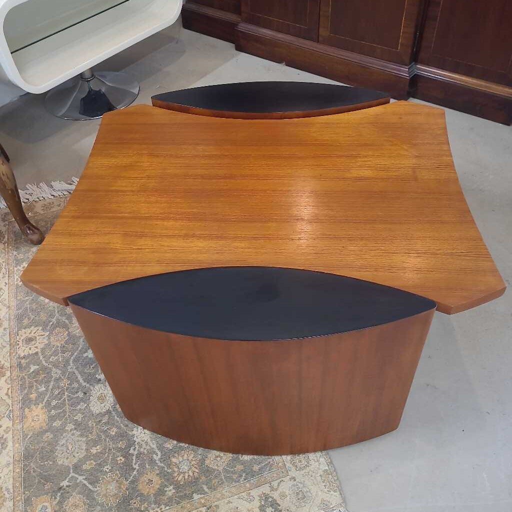 LUNAR TEAK COFFEE TABLE