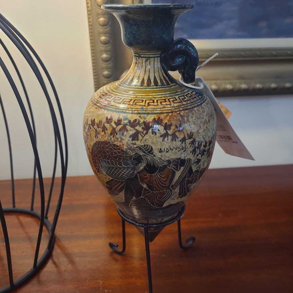 STAVROPOULOS VASE ON STAND