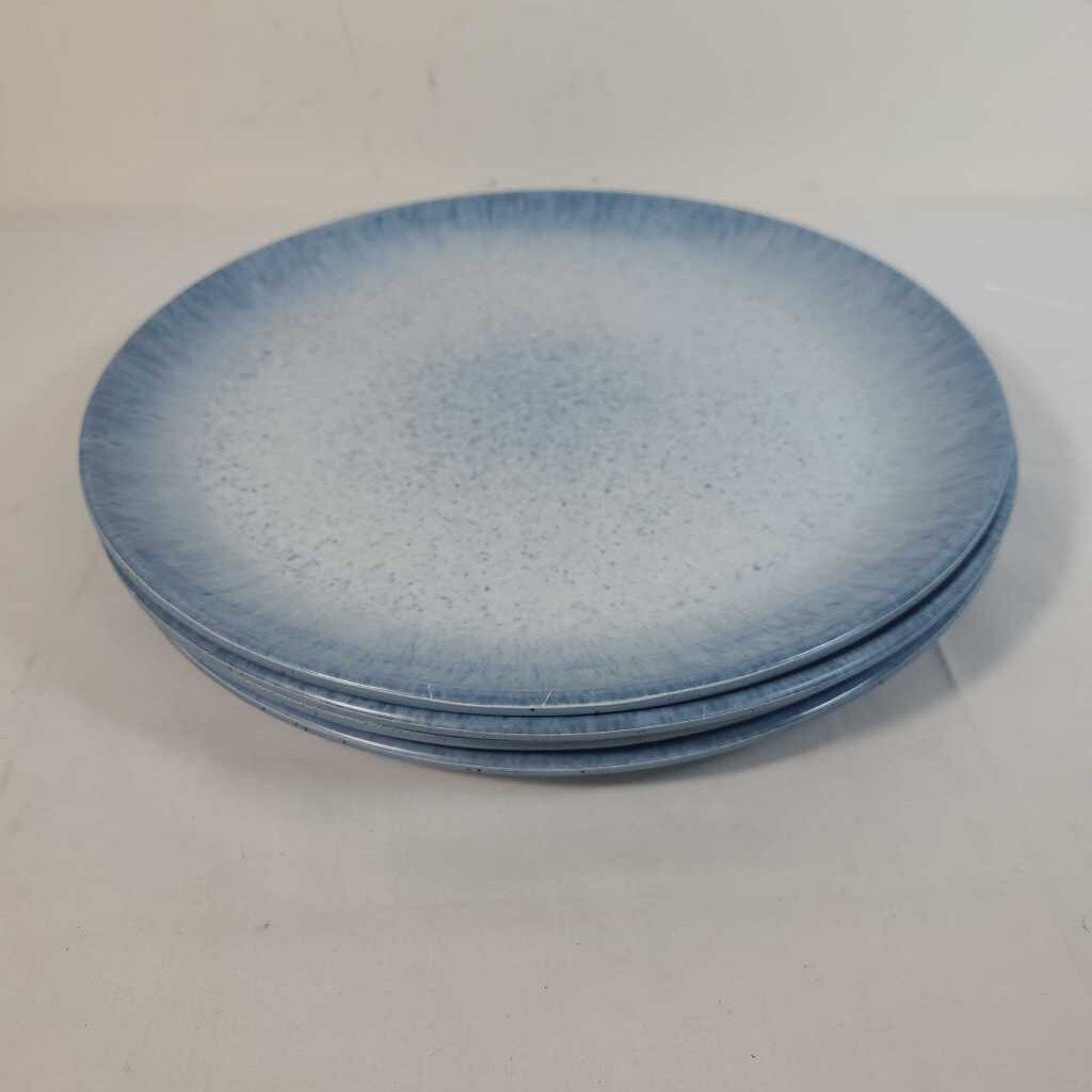 S/4 BLUE MALEMINE PLATES