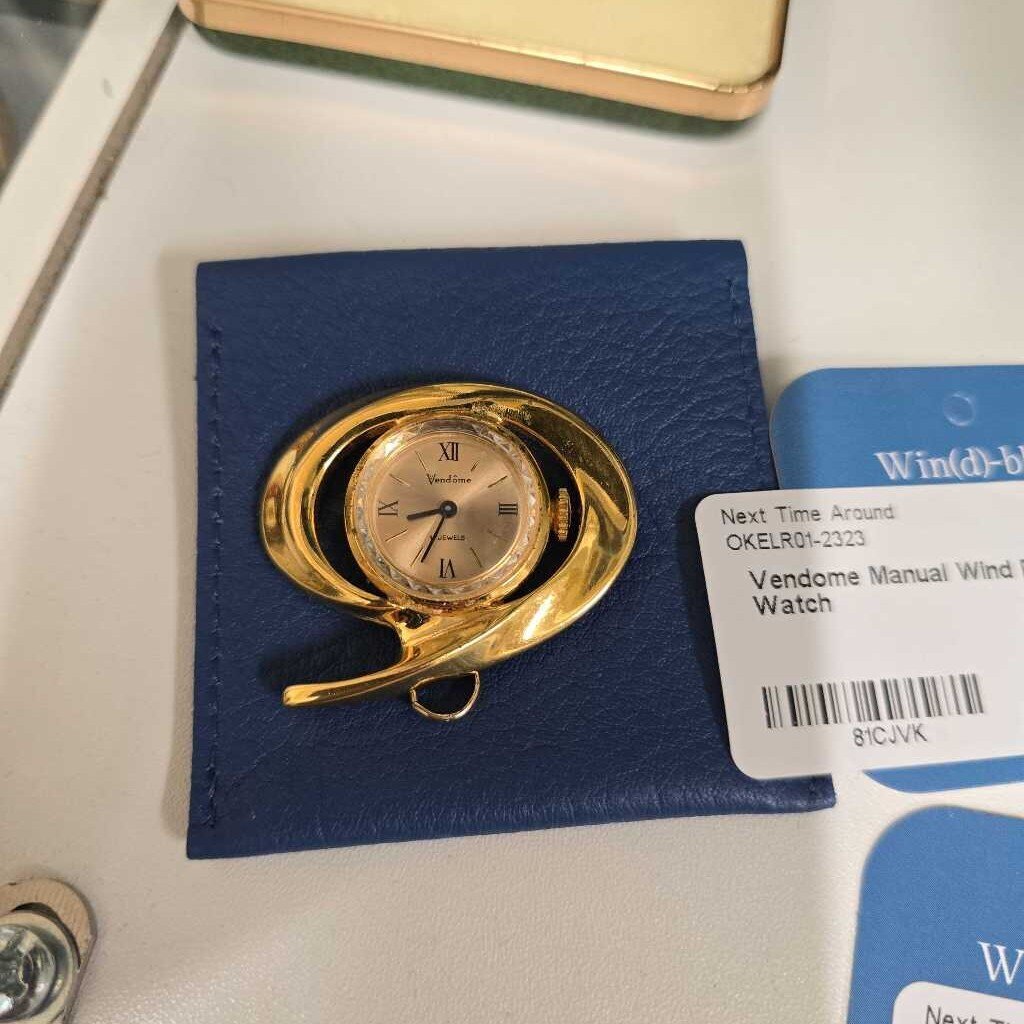 Vendome Manual Wind Pendant Watch
