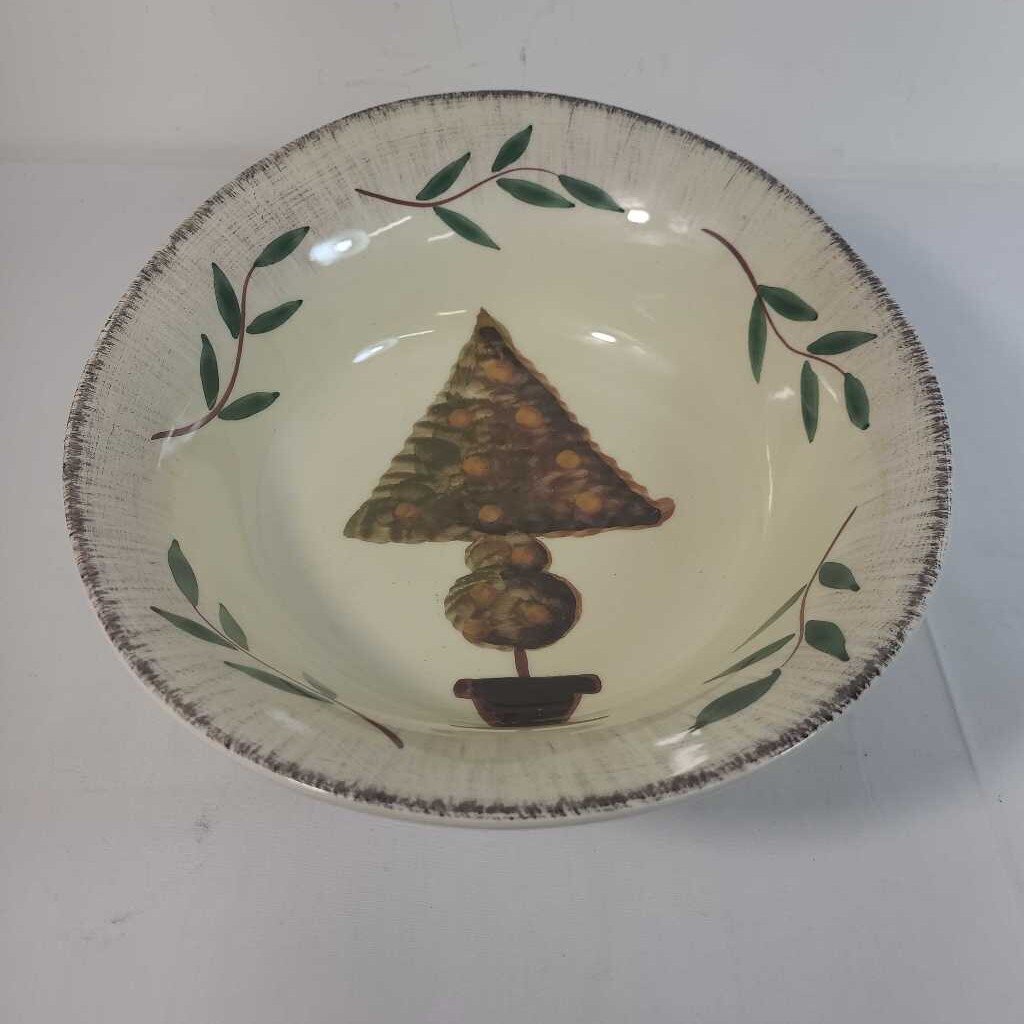 CERAMIC BOWL W/ TREE