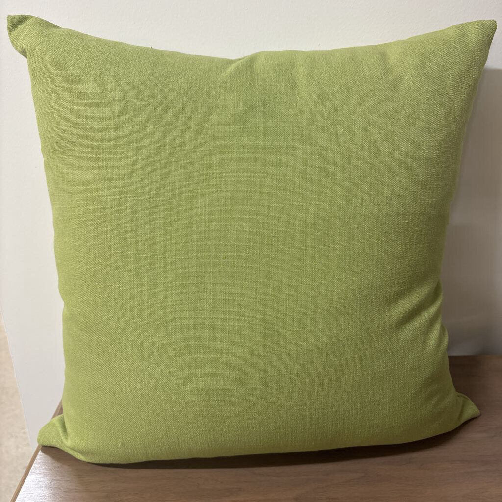 LINEN GREEN 22" X 22" FEATHER INSERT, PRICE FOR 1