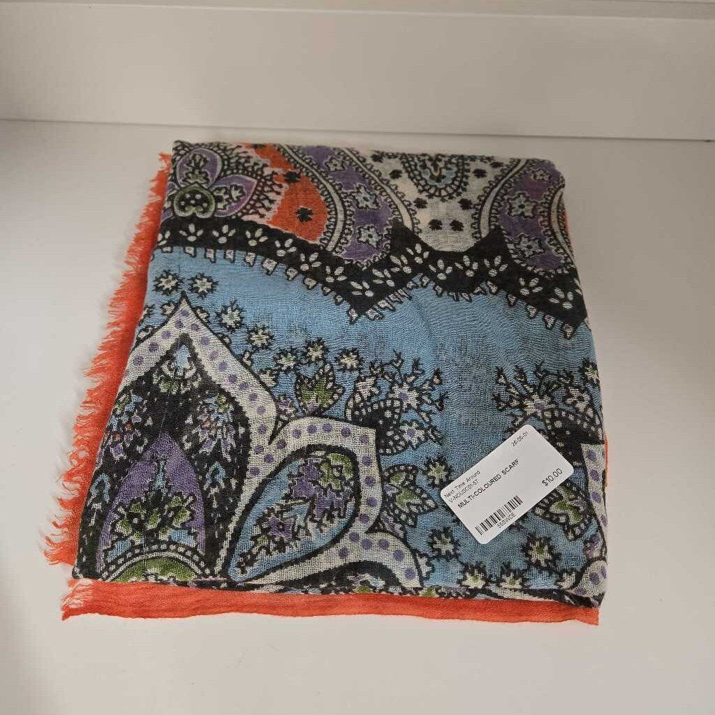 MULTI-COLOURED SCARF