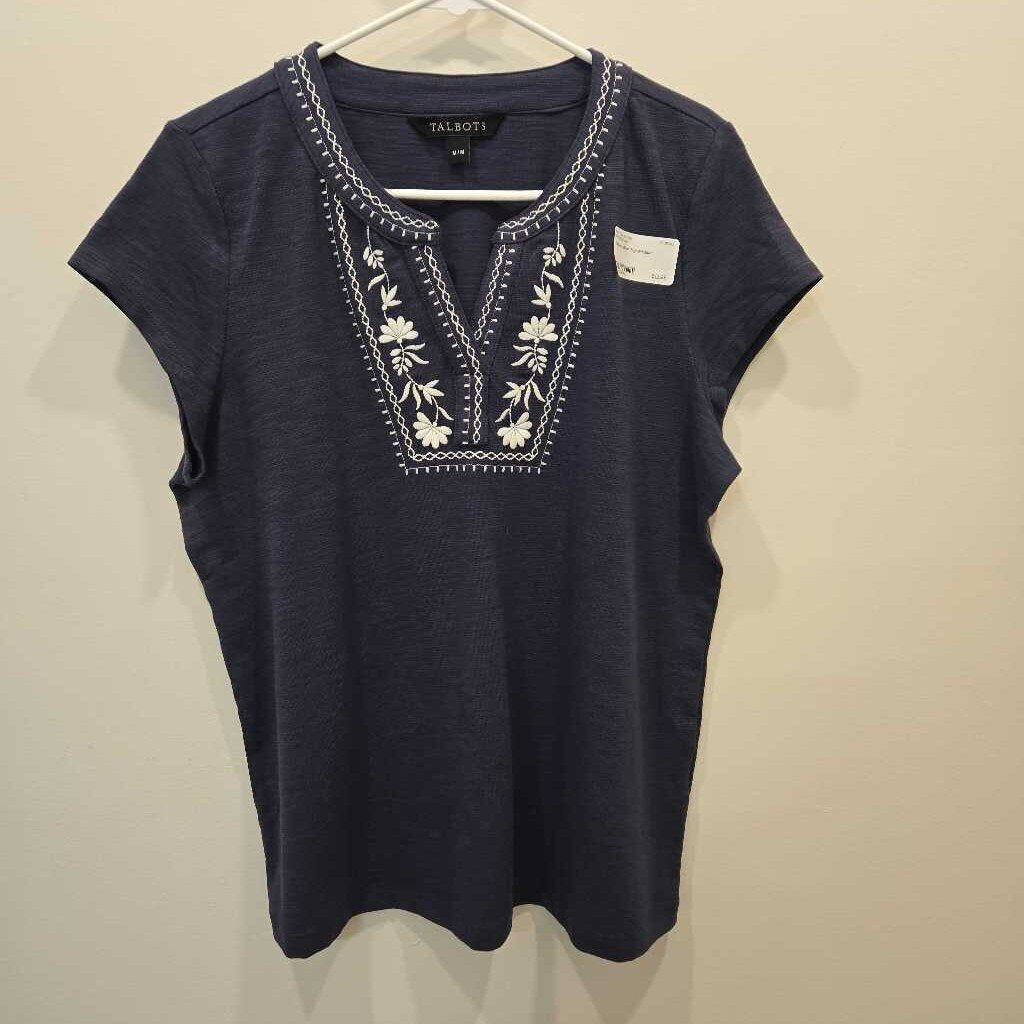 Talbots Blue Top