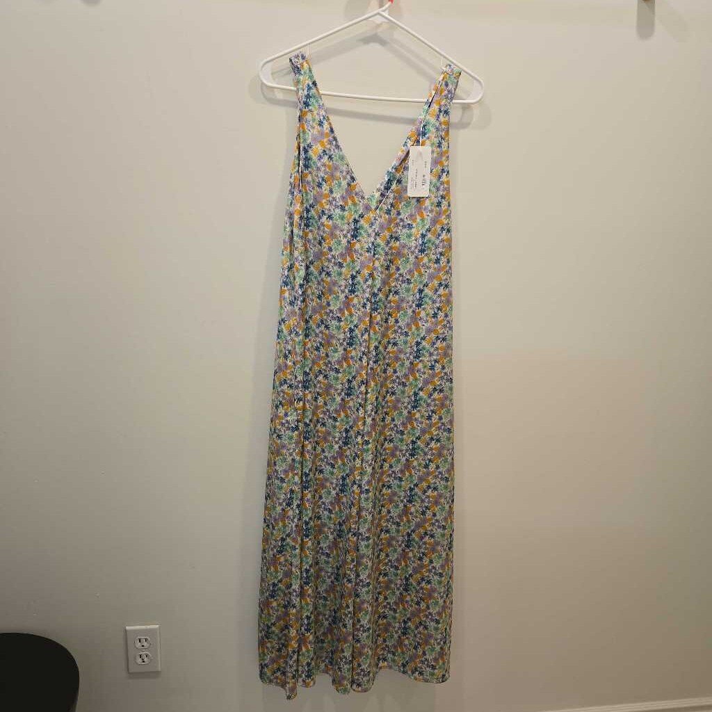 Floral Satin Dress