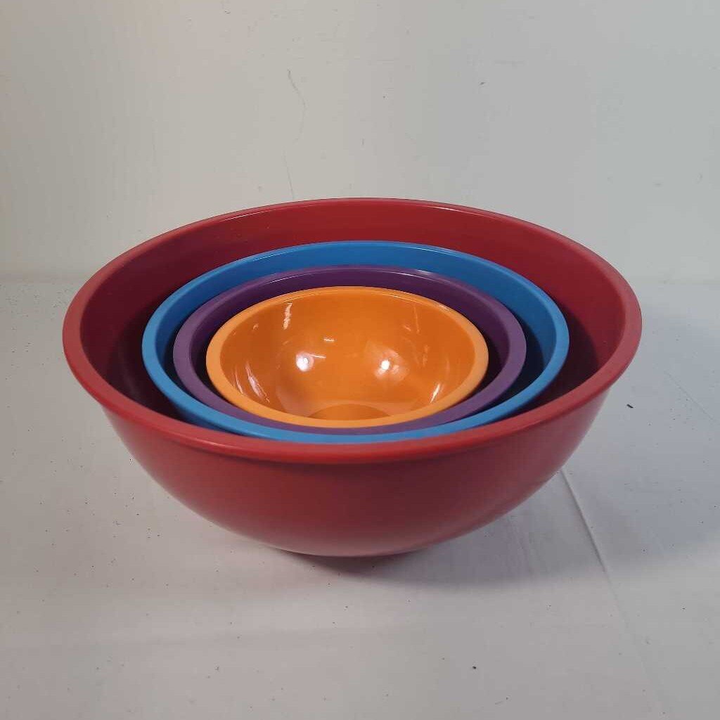 S/4 ACRYLIC BOWLS