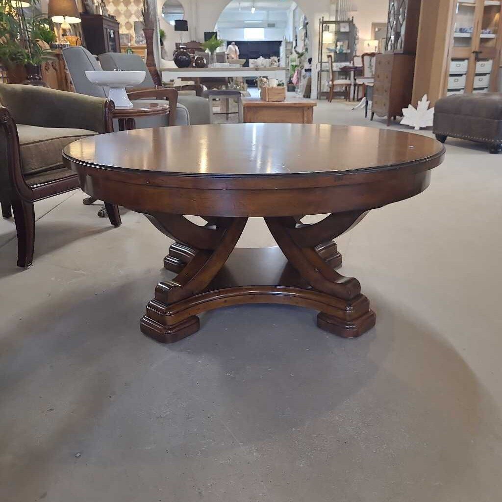 HOOKER TYNECASTLE ROUND COFFEE TABLE