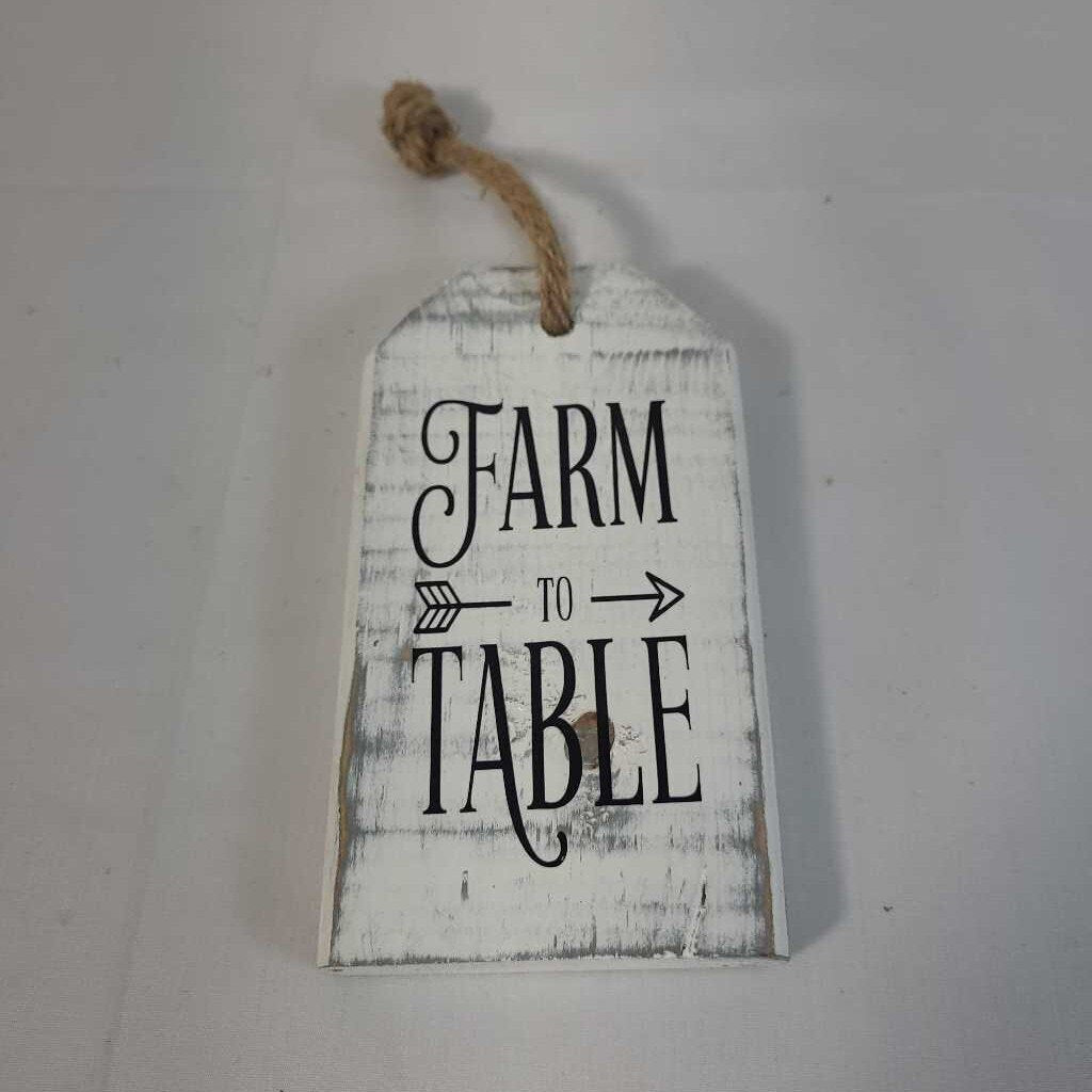 FARM TO TABLE TAG